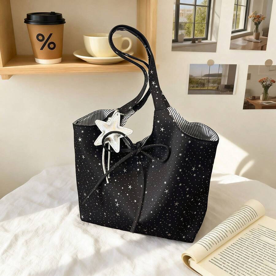 Bolso de Cuero Genuino de Lujo, Clásico y Elegante, Adecuado para Uso Diario y Ceremonias. - Blanco - Ver 1