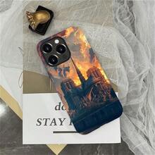 Case For IPhone 16 Pro, Colorful Pineapple Design, Liquid Silicone Case, Impact Resistant, Anti-Scratch, Shockproof - 巴黎聖母院 - 查看 5