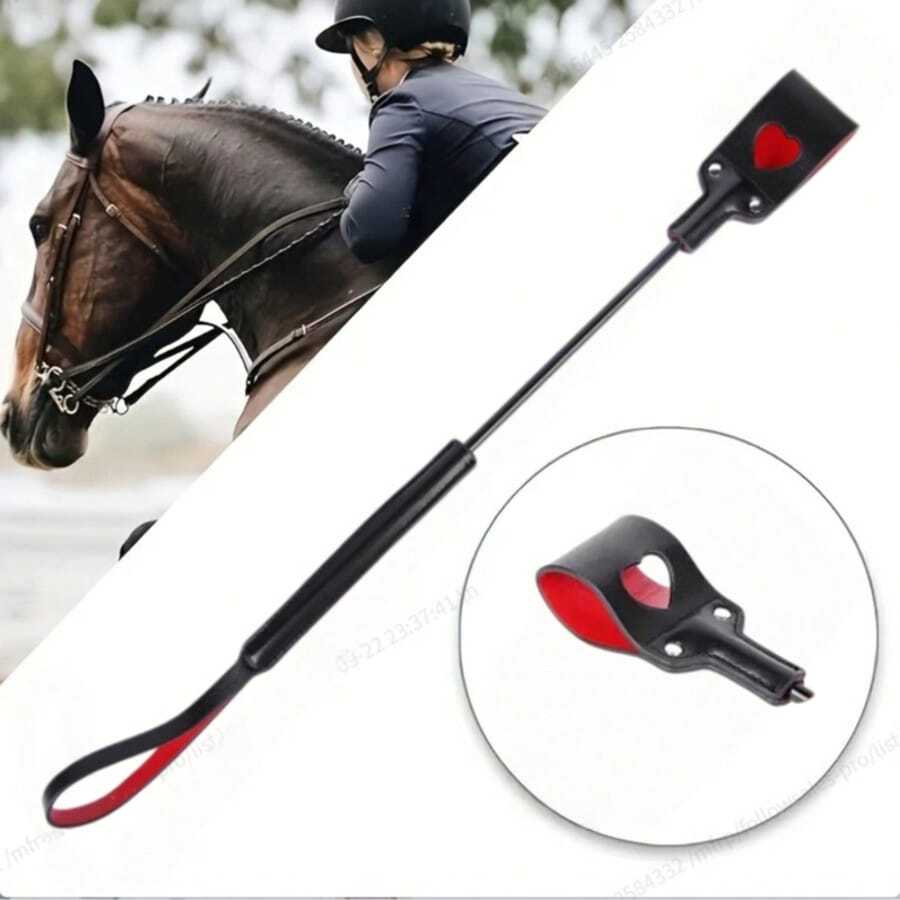 2pcs Professional 50cm Equestrian Riding Whip | Non-Slip Grip Special Riding Whip For Training And Competition, CE Certified High-Quality Flexible Equestrian Riding Whip With Wristband | Durable Equestrian Equipment Suitable For Riders And Coaches, Equestrian Riding Whip/Riding Whip, Riding Equipment, Horse Training Equipment, Equestrian Accessories - Multicolor - View 1