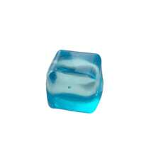 1 pieza Juguete antiestrés de cubo de hielo de maltosa de alta transparencia, juguete sensorial de descompresión cuadrado de alta calidad - Multicolor - Ver 12
