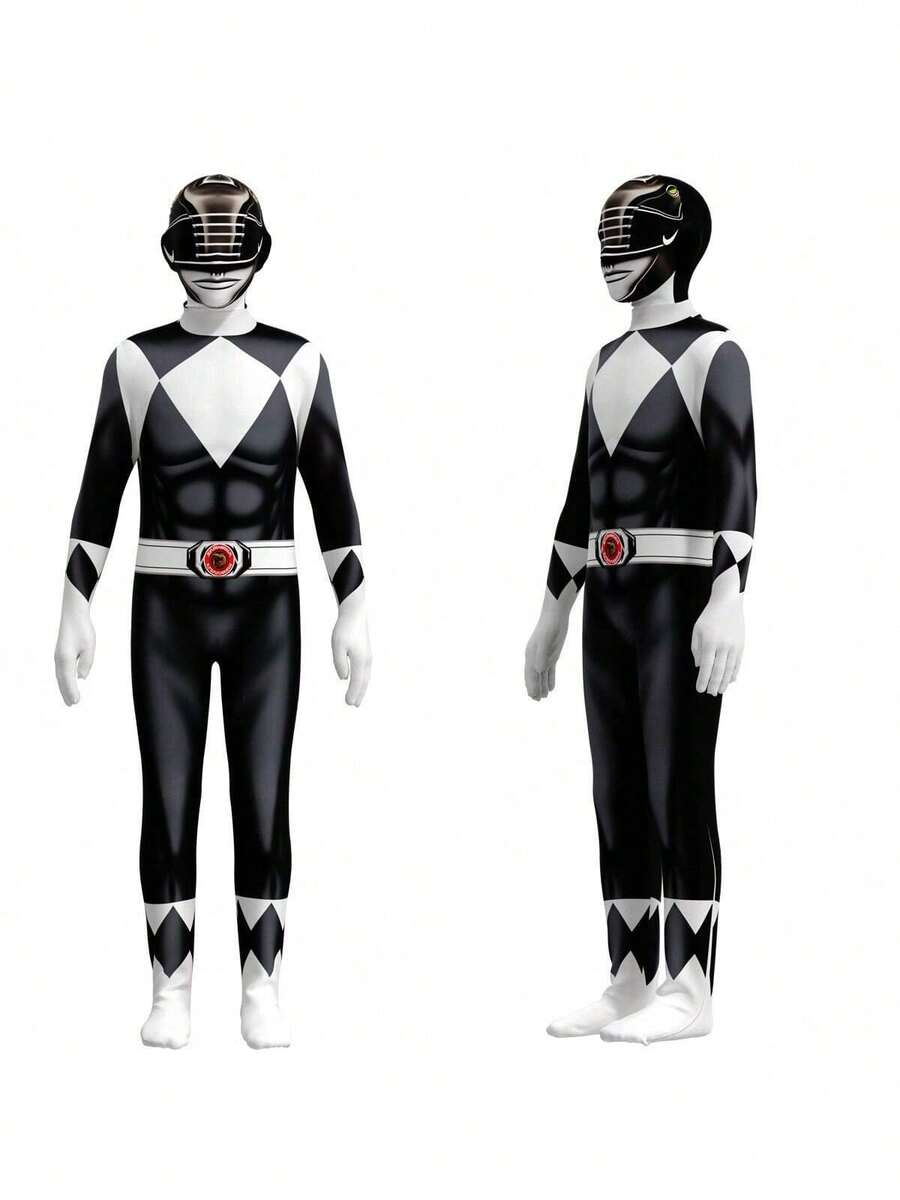 Cosplay Clothing - Power Rangers Black - View 1