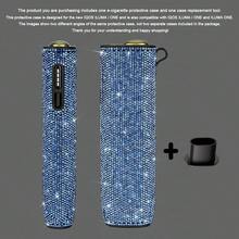 BLBLBL 1 Conjunto Capa Protetora de Luxo com Diamante Artificial Sólido Multicolorido 360° Projetada para o Novo IQOS ILUMA I ONE + Ferramenta de Substituição, Compatível com IQOS ILUMA I ONE/ILUMA ONE, Adequada para Proteção Diária do seu IQOS ILUMA I-One, Exibindo os Recursos Cintilantes de Diamante sob Iluminação Brilhante e Luz Solar! Ideal como um Presente de Alta Qualidade - ILUMA e UM - Visão 23