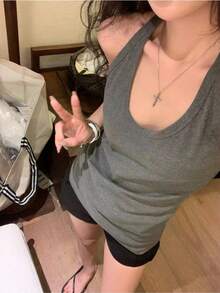 Women Tops - Black - View 2