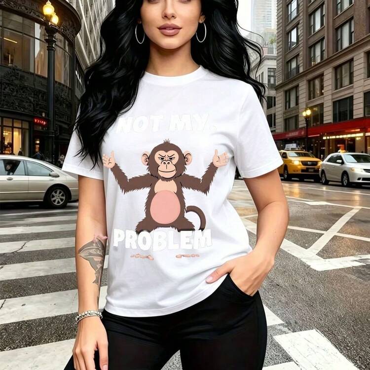 Women T-Shirts - 白色 - 查看 8