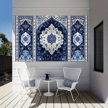 1pc Party Banner, Elegant Moroccan Style, Suitable For Home, Bar, Cafe, Restaurant, Club, Garage, Suitable For Photography Studio Props, Studio Decoration, Polyester Material - 7 - View 1