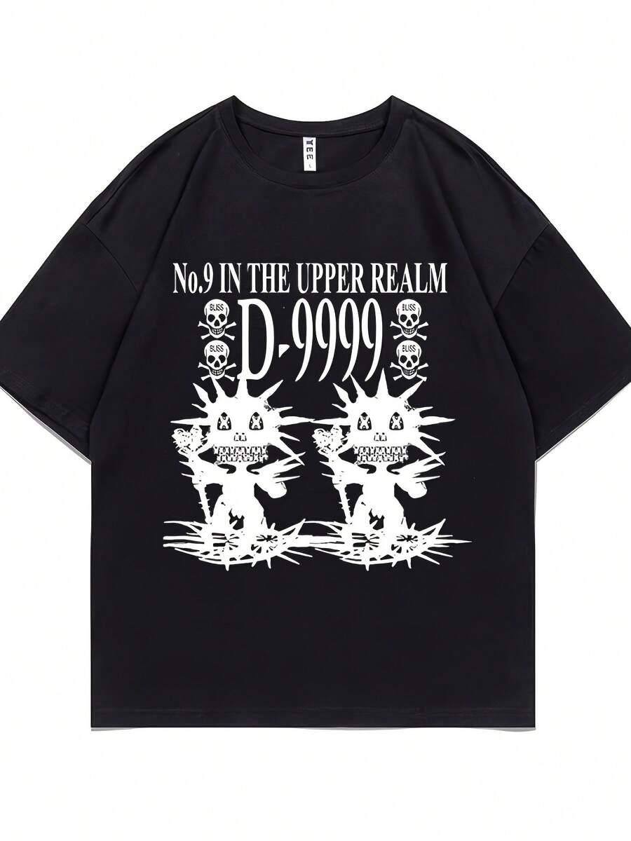Men Sports Tees & Tanks - 黑色 - 查看 1