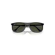 Ray-Ban 58mm Rectangular Sunglasses |  | Men Sunglasses - Black - View 5