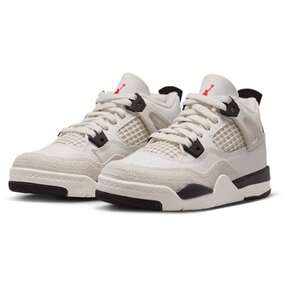 Nike Jordan Retro 4 Boys' Preschool White/Black/Red IM4028-100