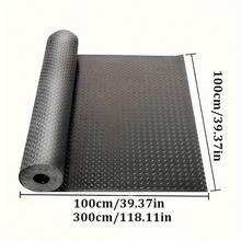 Heavy-Duty Interlocking Click-Together PVC Oxford Cloth Floor Mat Roll - Non-Slip Vinyl/Rubber Suitable For Garage, Gym, Warehouse Floors - Easy Installation, Durable Strength (No Tools/Adhesive Needed) - 45*120cm - View 4
