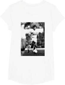 Camiseta de fútbol Diego Maradona Tottenham vs  Copa Mundial 7FVP - Negro - Ver 1