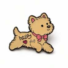 New Cartoon Puppy Series Brooch, Accessory For Knitted Denim Jacket, Summer - Multicolor - View 15