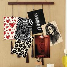 20pcs Vintage Style Wall Decor Set, Suitable For Bedroom And Living Room Wall Decoration, Includes Vintage Style Small Posters, Postcards And More - A - View 5