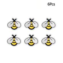 6/9/12/18/30Pcs Bee Pattern Iron-On Patches, Sewing Embroidery DIY Patches For Clothes, Shoes, Bags, Hats, Jeans Accessories, Suitable For Sewing DIY Handicrafts - Bee - View 17