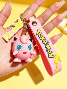 pokemon Móc khóa Pokémon 3D dễ thương, mặt dây chuyền hình nhân vật hoạt hình, móc khóa balo thời trang, phụ kiện trang trí chìa khóa xe hơi, phụ kiện thời trang hàng ngày, đồ trang trí thường ngày, phụ kiện trang trí tiệc. - móc khóa - Xem 12