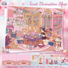 Creative Fun - 3D Stereoscopic Scene Stickers, 2 Styles Available, Includes 1 Scene Card + 2 Sticker Sheets + 1 Reference Image, Suitable For Gifts For Friends, Office, Home, Entertainment Toys, Student Scrapbooks, Scene-Making Material DIY Fun Decorative Stickers - A - View 14
