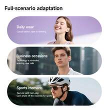 2026 New Wireless Earbuds HiFi HD Sound Bluetooth 6.0 LED Display Charging Case Lightweight Bluetooth 6.0 Comfortable In-Ear ENC Dolby Sound HD Calling TWS Couples Earphones For IPhone For Android For Halloween's Day Gift - View 4