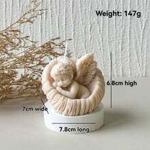 Velas perfumadas con aroma a ángel vintage, velas decorativas lindas para dormitorio & regalos, vela de cera de soja, decoración de habitación, decoración navideña - Vela de ángel - Ver 7