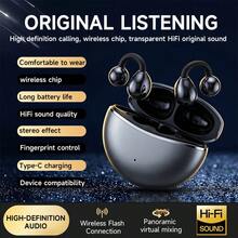 2026新款無線時尚耳機藍牙6.0耳機 HiFi HD音質 充電盒輕量舒適入耳式 ENC杜比音效 HD通話 TWS情侶耳機 適用與Android 萬聖節禮物 - 查看 11