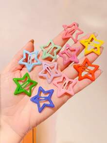 50/30/10pcs/Set Colorful Mixed BB Clips, Multi-Color Hair Clips, Y2K Basic Matching Hair Accessories - Suitable For Girls And Teenagers, Daily School, Party, Sports - Multicolor - View 7