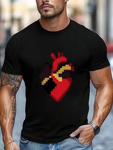 Men T-Shirts - Black - View 2