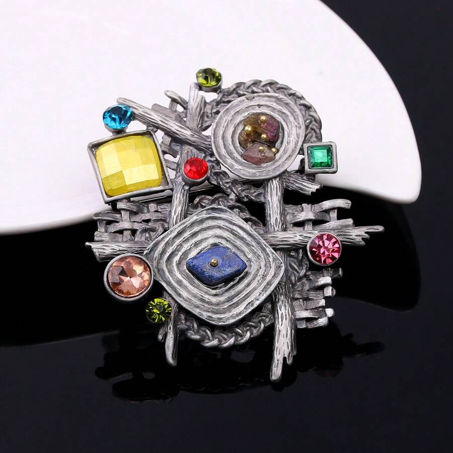 1pc Vintage Snake Brooch, Suitable For Daily Wear, Party Occasions, Gift - A - View 1
