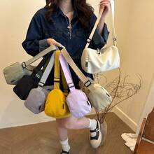 Bolso de Cuero Genuino para Mujer, Elegante Bolso de Mano y de Hombro para Oficina, Citas y Fiestas - Amarillo - Ver 3