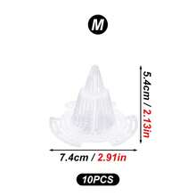 Plastic Conical Flower Pot Mesh Pad, Plant Root Anti-Corrosion Drainage Mat, Breathable Succulent Pot Bottom Net Liner, Universal Anti-Soil Loss Net Grid, Conical Planting Pot Inner Lining - Conical Flower Pot Mat - View 11