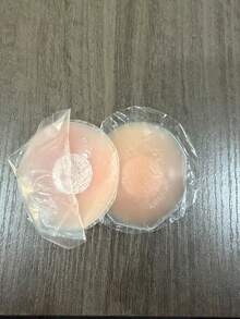 2/6/10pcs Reusable Lift-Up Backless Bra Petals, Seamless Invisible Self-Adhesive Nipple Cover, Non-Slip Discreet, Suitable For Various Occasions - Baby Pink - View 6