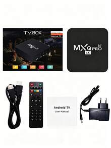 ONEEKA Decodificador De Televisión En Red Android, Decodificador 4k Color Standard - Negro - Ver 2