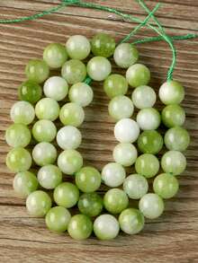 4/6/8mm Contas Espaçadoras de Pedra Natural - Pérolas Elegantes e Românticas de Chá de Uva com Leite, Adequadas para Fazer Joias DIY - Pulseiras, Colares, Brincos, Acessórios da Moda para Primavera/Verão, Presentes do Dia das Mães/Casamento/Formatura - Multicolorido - Visão 8