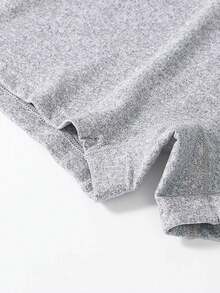 9pcs Girls' Black White Grey Solid Color Square Panties, Lightweight Breathable Polyester Fabric Anti-Exposure Boxer Briefs, Comfortable Daily Underwear For Teen Girls - Multicolor - View 6