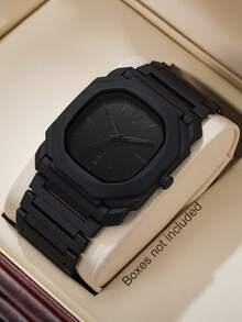 Men's Watch, Electronic Movement With Pointer Display, Detachable Strap, Octagonal Arabic Numeral Dial, Men's Quartz Watch, Suitable For Daily Wear, Back To School Season, Accurate Timekeeping, Birthday Gift, Also An Ideal Choice For Yourself Or Friends - Blue - View 15