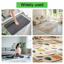 Trimmable Anti-Slip Carpet Tape, Washable Reusable Fixation Sticker, Anti-Shift Anti-Curling Carpet Gripper, Multipurpose Invisible Anti-Slip Sticker, Waterproof Carpet Tape - 6PCS-s - View 5