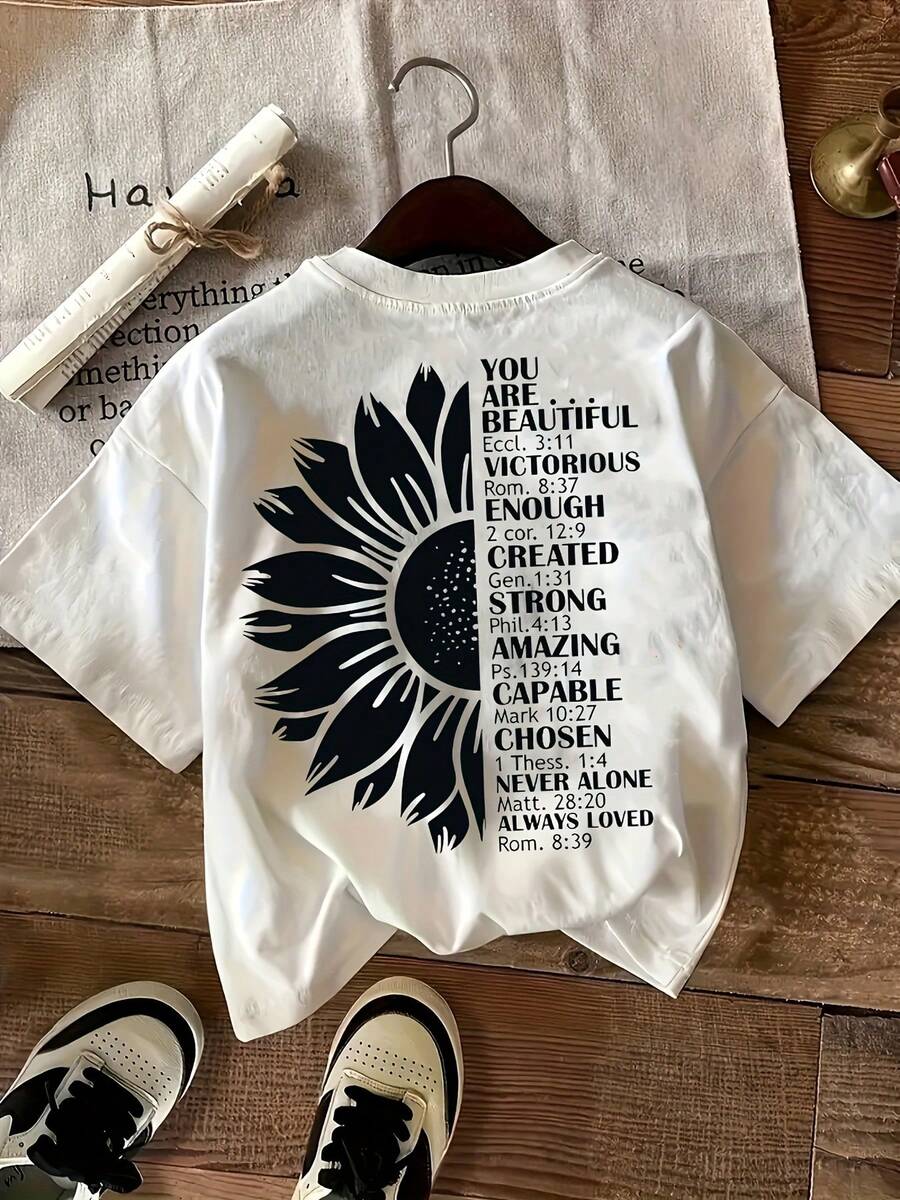 Plus Size T-Shirts - White - View 1