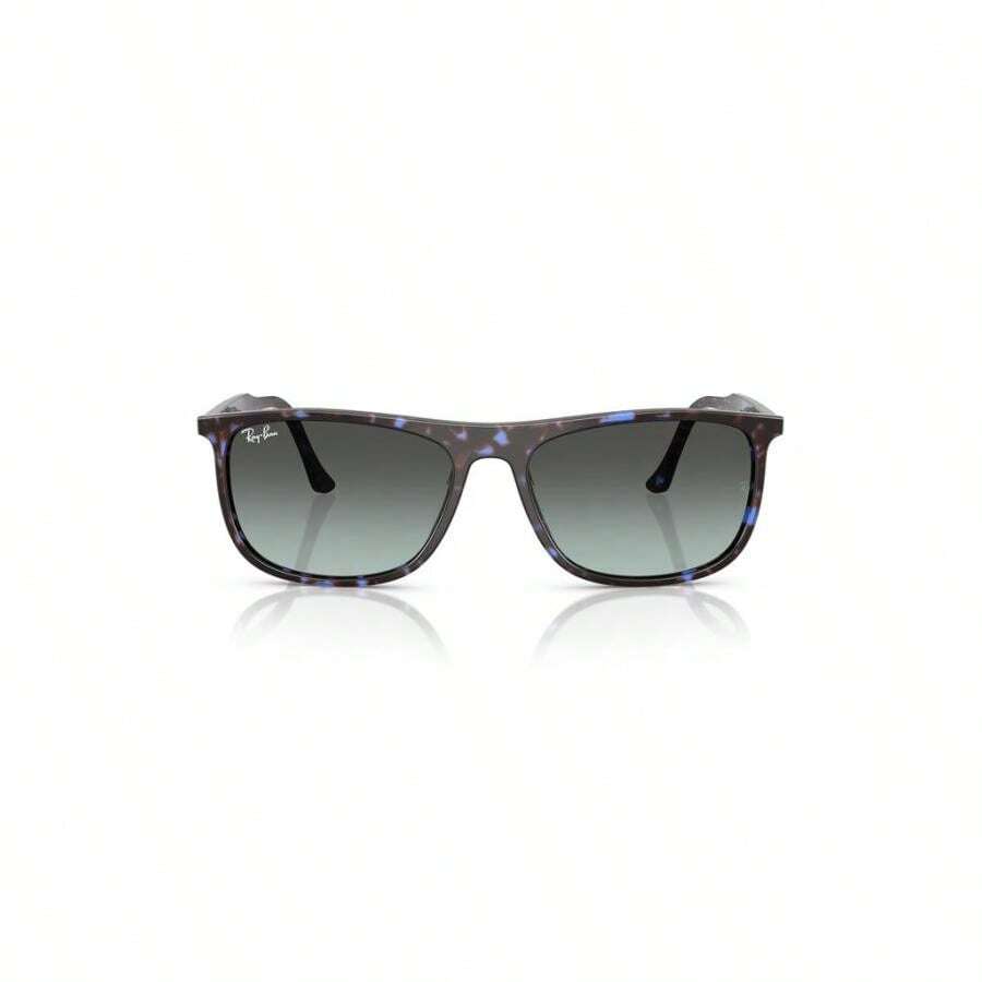 Ray-Ban 61mm Polarized Gradient Rectangular Sunglasses |  | Men Sunglasses - Blue Havana - View 1