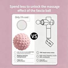 TPR Foot Massage Ball For Muscle Relaxation, Yoga, And Fitness. Relieves Pain In The Shoulder, Neck, Waist, And Back. Fitness Accessory. - A - View 7