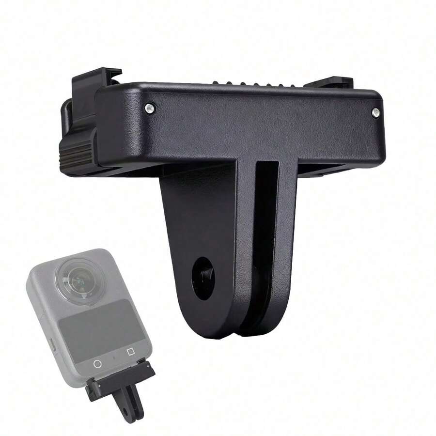 適用於 Osmo Action 5 Pro/4/3 與 Osmo 360 的磁吸快拆轉接頭,輕巧雙爪相機底座,附防滑紋理墊的快速動作相機轉接器,適用於三腳架、自拍棒與 Vlog 配件 - 查看 1