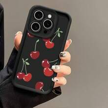Cereza Carcasa celular de diseño moderno con protección total caídas y rayones, se adapta perfectamente a todos los modelos  desde X hasta la serie 17, variedades  gama A, y S, celulares  serie G y E, dispositivos  y Redmi Note, además de Infinix GT 20 Pro y Note 189 Pro. Material ligero y cómodo al tacto, resistente al desgaste, accesorio práctico y estético para uso personal diario y protección segura del teléfonoóvil - Multicolor 1 - Ver 3