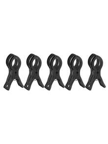 5/10pcs 3.5 Inch Heavy Duty Transparent Plastic Spring Clamps | Multipurpose Balloon Arch Clips For Backdrop Fixing, Sturdy Craft Clamps - Multicolor - View 8