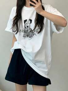 Women T-Shirts - White - View 2