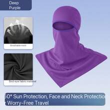 Masker Balaclava Pelindung Matahari, Masker Wajah Motor Bernapas Cocok untuk Pria dan Wanita, Memancing, Aktivitas Luar Ruangan, Penutup Kepala Sutra Es yang Dapat Diatur, Masker Pelindung Musim Panas - Berbagai gaya - View 16