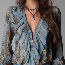 Women Blouses & Shirts - 淡粉紅色 - 查看 2