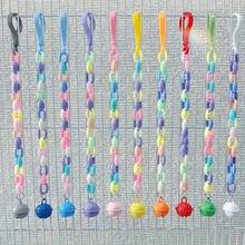 2pcs Bird Chain Toys, With Colorful Bells, Multicolor Chains, Random Colors, Parrot Toys, Climbing Chain, Chewing Toys, Bird Cage Decor, Small Animal Decor - View 10
