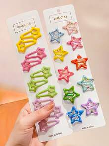 50/30/10pcs/Set Colorful Mixed BB Clips, Multi-Color Hair Clips, Y2K Basic Matching Hair Accessories - Suitable For Girls And Teenagers, Daily School, Party, Sports - Multicolor - View 10