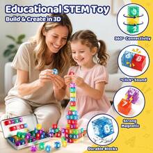 35PCS Magnetic Number Magnetic Blocks, Children 3+ Years Old Educational STEM Learning Toys | Portable Travel Number Math Set Montessori Kindergarten Gift For Boys And Girls - 彩色 - 查看 6