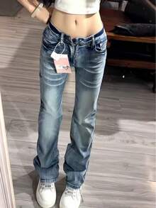 Women Jeans - Blue - View 6