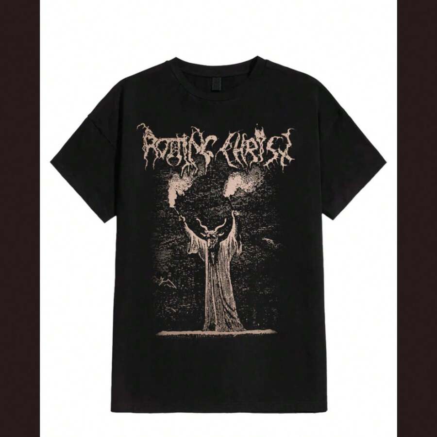 Rings Of Saturn Band Shirt - Size Large - Black - View 1