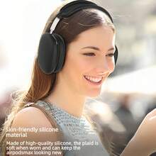 4-In-1 Soft Silicone Protective Cover Set Compatible With AirPods Max Headphones 2020/2024/2026 - Multi-color Silicone Four-piece Set - View 9