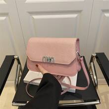Bolso de mano moderno y versátil para mujer, estilo casual elegante con un toque de alta gama, bolso de hombro estiloso ideal para ir de compras. - Caqui - Ver 4
