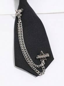 1pc Women's Casual Star Necktie, Suitable For Daily Leisure And Outdoor Matching - Multicolor - View 4